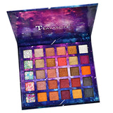 Maxbell 30 Colors Shiny Mineral Eyeshadow Palette Smudge-proof Eye Shadow Shade