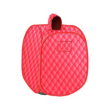 Maxbell Foldable Steam Sauna Personal Sauna Tents SPA Saunas for Salon Household SPA Red