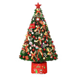 Maxbell Christmas Tree Decor with Lights for Shop Window Dinner Outdoor Indoor style B