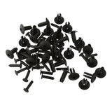 Maxbell Bumper Mounting Push Rivet Body Trim Clip Clamp Fastener for BMW Opel Pack of 30