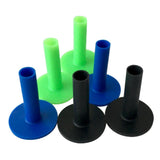 Max Maxb 6 Packs Rubber Golf Tee Holder for Golf Driving Range Tee Practice 70mm