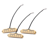 Max Maxb 3 Pieces Guitar Humbucker Neck Bridge SSS Standard Single Coil Pickup Set