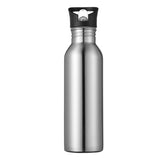 Max Stainless Steel Sports Water Bottle Cycling Hiking Flask Suck Top Sliver