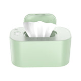 Maxbell Wipe Warmer Dispenser Fast Charging Large Capacity LED Display for Baby Green