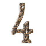 Maxbell Home Number Rust Protection DIY Crafts Vintage for Garden sign 4