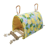 Maxbell Birds Nest House Bird Perch Stand Winter Warm Bird Toy Bird Cage Perch Stand