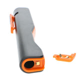 Max COB LED Light Magnetic Pocket Pen Inspection Flashlight with Clip Orange