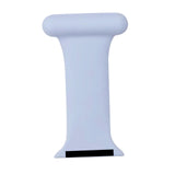 Maxbell Nurses Brooch Pin Silicone Band Strap for iWatch 4 5 6 Sky Blue 38 or 40mm