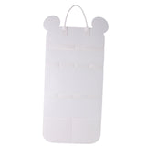 Maxbell Cat Teaser Toys Storage Bag Neatly Reusable Durable Pet Toy Storage Solution White