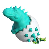 Maxbell Durable Dog Chew Toys Dinosaur Egg Non Toxic for All Breeds Dogs Puppy Blue