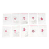Max 500 Full Cover Toe Nail Tips False Toenail Artificial for UV Gel Manicure Clear