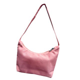 Maxbell Women Shoulder Bag Mini Handbag Lady Tote Girls with Zipper Closure Casual Pink Red