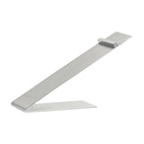Maxbell Stainless Steel Shoe Display Stand Rack Holder for Shoe Shop Clothing Store Silver