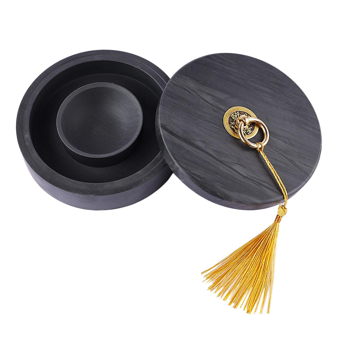 Maxbell Chinese Calligraphy Inkstone Drawing Lid Beginners Painting Tool Painting