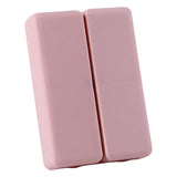 Maxbell Weekly Pill Organizer Pill Keeper Pill Holder 7 day Pill Box Vitamins Holder Pink