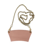 Maxbell PU Leather Shoulder Cup Holder Universal for Luggage Hiking Cup Accessories Pink