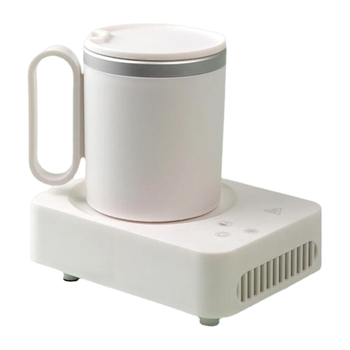 Maxbell 2 in 1 Coffee Mug Warmer and Cooler 110 V Keep Coffee Tea Heated White