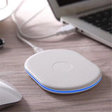 Maxbell Universal Wireless Charger Pad Qi 5W Charging for Samsung S8 iPhone 8 White