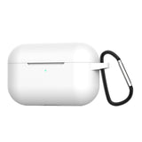 Max Headphones Case Dustproof Soft Silicone for Apple AirPods Pro 3 White