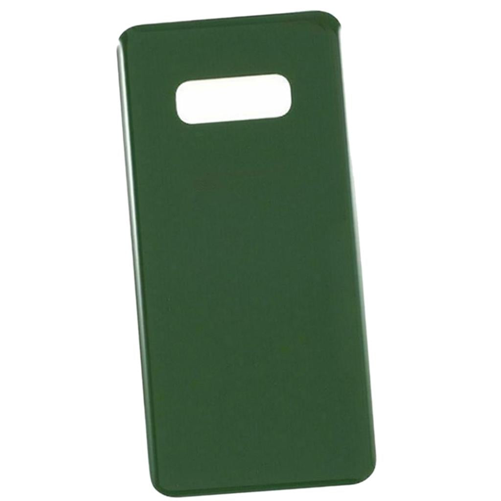 Maxbell Rear Battery Glass Cover Housing Back Cover Replacement for Samsung Green
