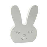 Maxbell Nordic Style Lovely Rabbit Desktop Decorative Ornament for Bedroom  Gray