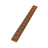 Maxbell 39" Fish Ruler for Boat Accurate 6mm Thickness High Density for Sailboats light black brown
