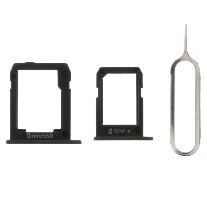 Max Sim Card Micro Card Holder Slot Tray Replacement for Samsung T810 T815 Black