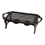 Maxbell Iron Teapot Warmer stand Both Side Handle Sturdy Practical Coaster Style A