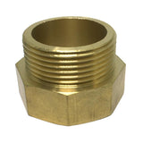 Max 1 Pc Brass Male to Female Thread Adapter Connector Pipe Fitting DN32 x DN 32