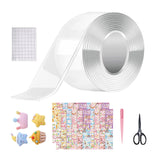 Maxbell Blow Bubble Double Sided Tape DIY Crafts Multipurpose Creative Sticky Tape Style C