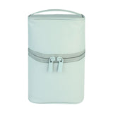 Maxbell Travel Makeup Pouch Barrel Shaped Multifunctional Travel Bag for Traveling Light Blue