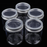 Maxbell 5pcs Makeup Pot Empty Cosmetic Jars  Lotion Cream Gel Containers Clear 250ml