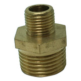 Max Brass Pipe Hex Nipple Fitting Adapter Male Thread Water Connector Model_1