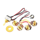 Maxbell Professional Guitar Potentiometer Prewired Guitar Wiring Harness for Replace