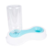 Max Automatic Pet Dog Cat Rabbit Water Dispenser Dish Bowl Feeder Antiskid Blue