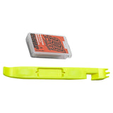 Maxbell 8pcs Adhesive Bike No-Glue Tire Puncture Patch Repair Kit Yellow Tire Lever