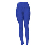 Maxbell Women Yoga Pants High Waist Push Up Workout Leggings S Royal Blue