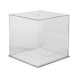 Maxbell Acrylic Box for Flowers Dustproof Acrylic Display Case Showcase Transparent
