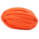 Maxbell Chunky Wool Yarn Filling Soft Knitting for Scarf Sweater Bed Fence Crochet orange yellow
