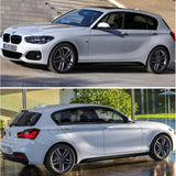 Maxbell Car Body Side Skirt Sticker Decal for BMW 1 3 4 5 6 F30/F35/F31 5D Black