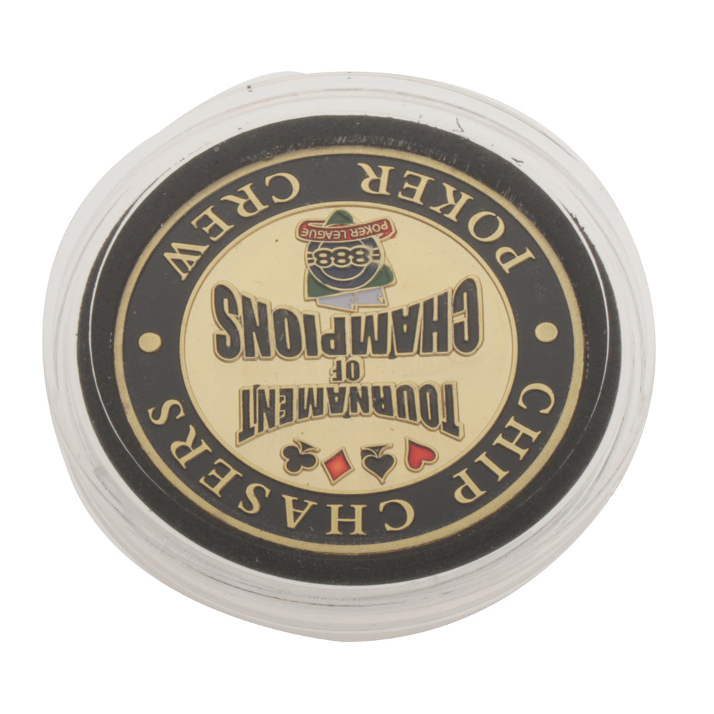 Maxbell Metal Banker Chips Press Card Poker Chips Accessories Commemorative Coins A