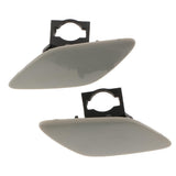 Max Pair Headlight Washer Cover Cap Front Bumper For BMW E92 E93