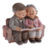 Max Lover Couple Fairy Doll House Miniatures Landscape Looking at the Photo