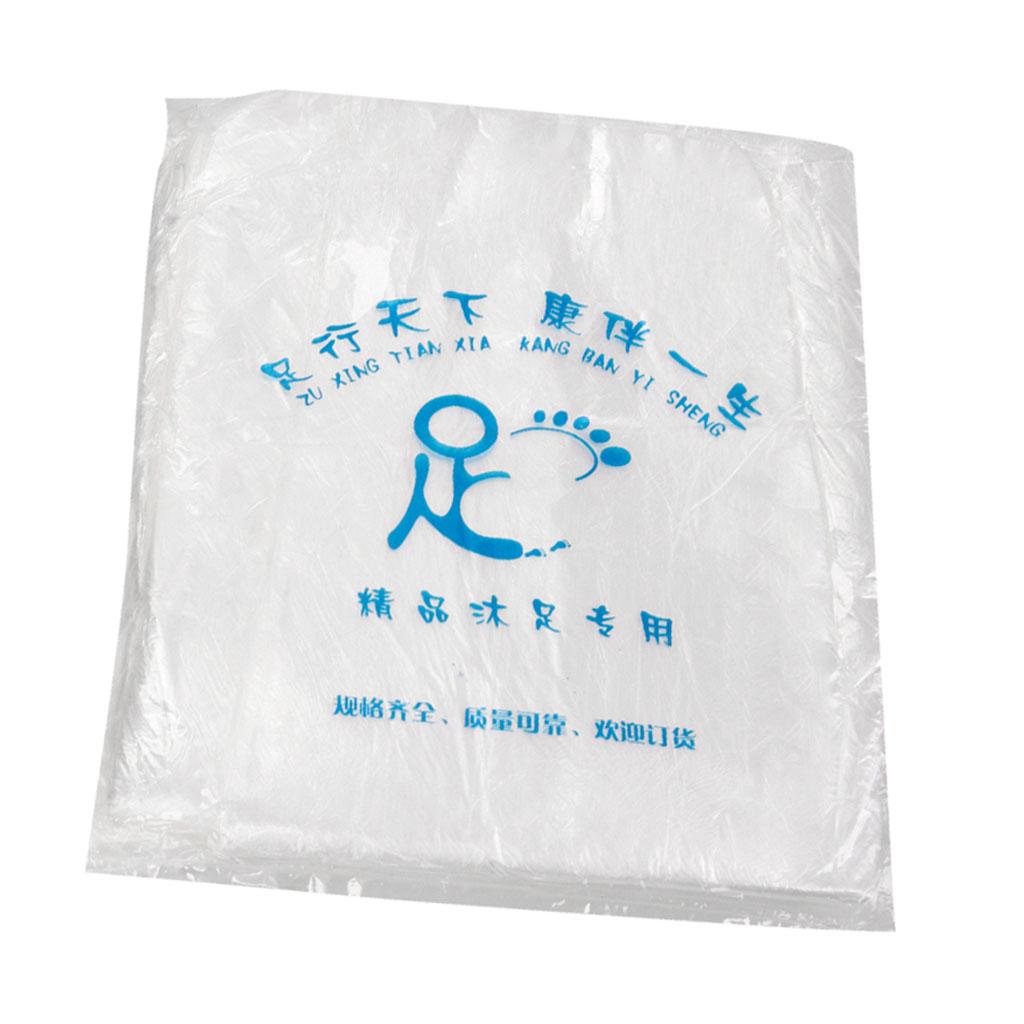 Maxbell 80 Pcs Disposable Foot Tub Liners Bag for Foot Soaking Spa Pedicure  65x75cm