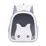 Maxbell Dog Backpack Carrier for Dogs Puppy Rabbits Carrying Bag for Camping Outdoor white