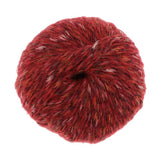 Maxbell 50G Colored Woolen Yarn Fluffy Knitting Yarn for Crochet Project Red