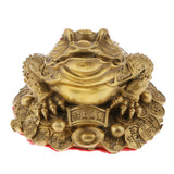 Maxbell Feng Shui Money Lucky Fortune Oriental Chinese Wealth Frog Toad Figurine S