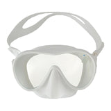 Maxbell Swim Snorkel Goggles Anti Fog Adjustable Headband Outdoor Men Full Face White
