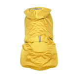 Maxbell Reflective Strip Large Dog Raincoat Pet Poncho Rainwear Clothes Yellow 4XL