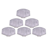 Maxbell 6Pcs Guitar Tuning Pegs keys Tuners Machine Heads Replacement Buttons Beige